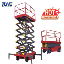Wholesale 12m 500kg electric hydraulic scissor lift with outriggers